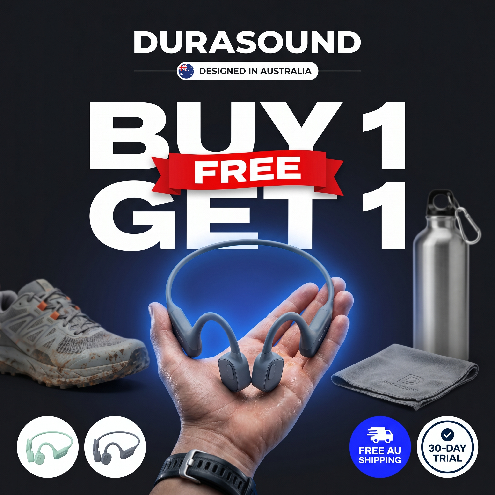 Durasound Open Run — Buy 1 Get 1 Free launch sale